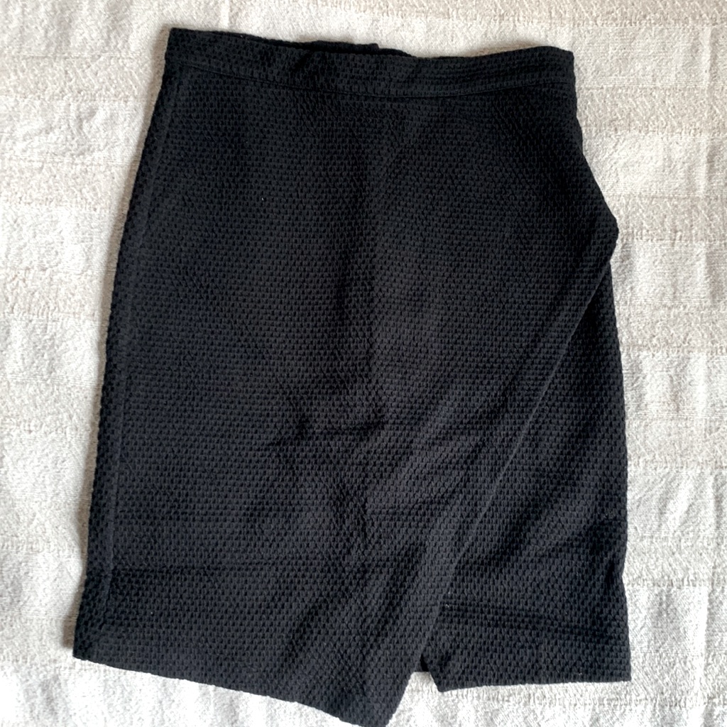 Black Pencil Skirt Super Stretchy